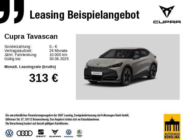 CUPRA Tavascan Endurance *Bestellangebot*