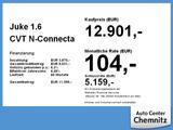 Nissan Juke 1.6 CVT N-Connecta Navi/KlimaA/SHZ/Kamera - Nissan Juke: Cvt