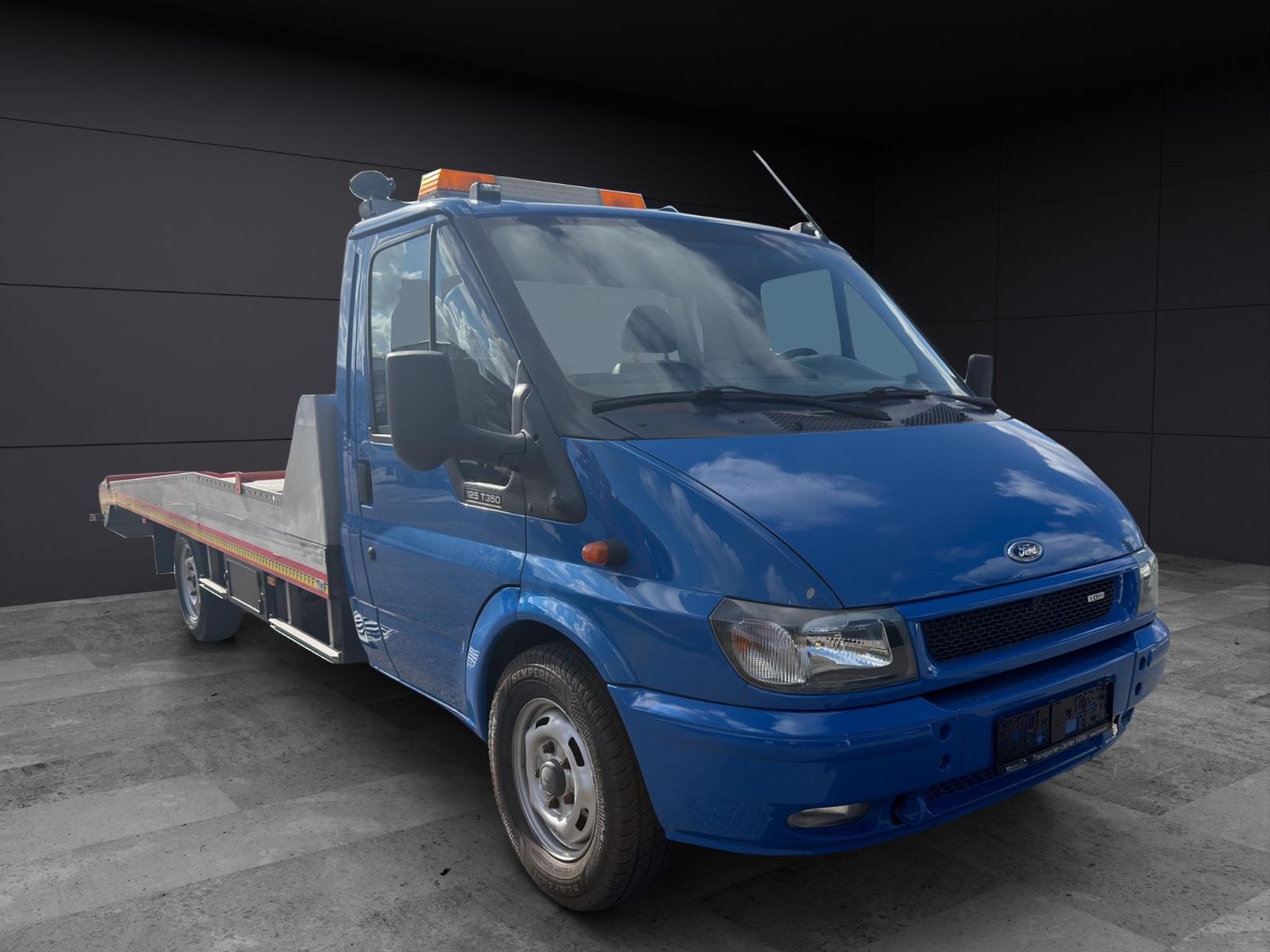 Ford Transit Abschleppwagen Alu Fitzelaufbau