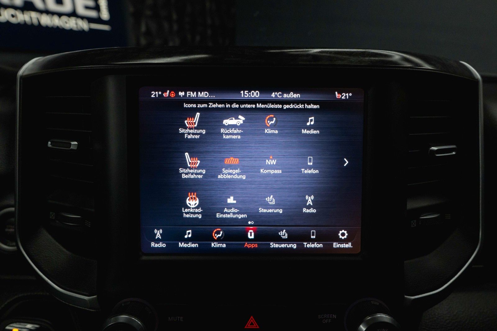 Fahrzeugabbildung Dodge RAM 5.7 V8 HEMI 4x4 OFFROAD Night Limited LONG