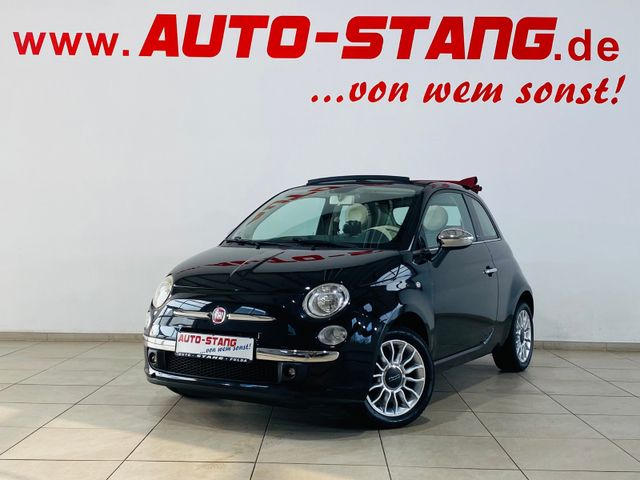 Fiat 500 Lounge*2.HAND+TEILLEDER+KLIMAAUTO+ALLWETTER*