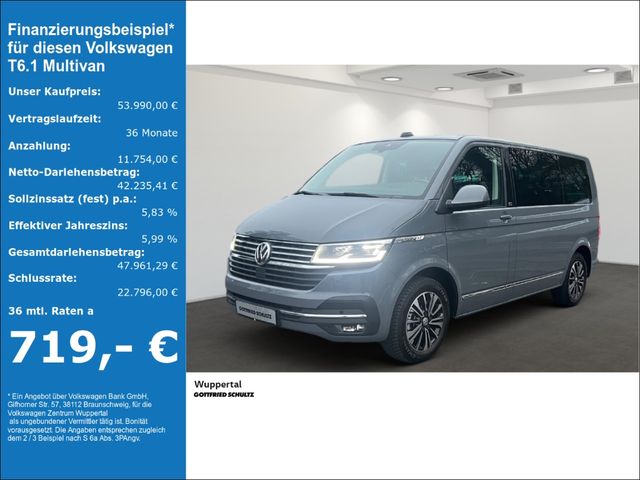 Volkswagen T6.1 Multivan Gen. Six DSG LED NAVI KAMERA SHZ P