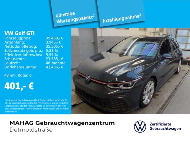 Volkswagen Golf VIII GTI 2.0 TSI NaviPro IQ.Light Alu19Adel