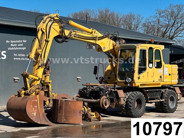 Atlas Terex 140 KZW Zweiwegebagger inkl.Anbauteile