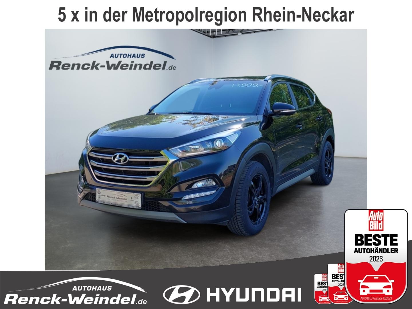 Hyundai Tucson 1.6 GDi Turbo Style Navi Mehrzonenklima F
