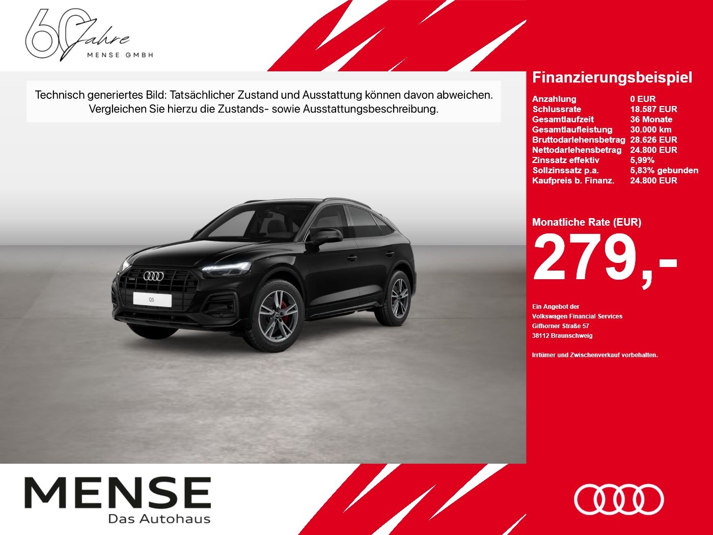 Audi Q5 Sportback 40 TDI quattro S tronic advanced LM