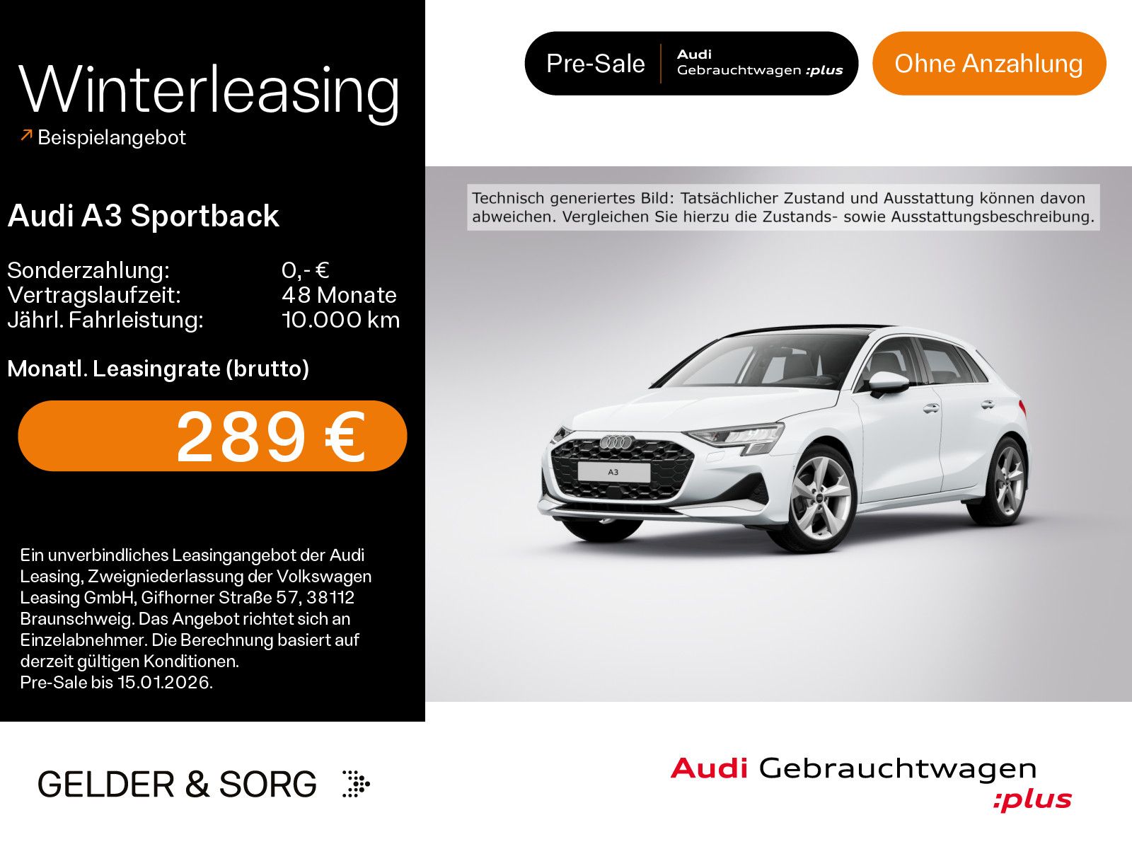 Audi A3 Sportback 30 TFSI advanced LED*Pano*Virtual