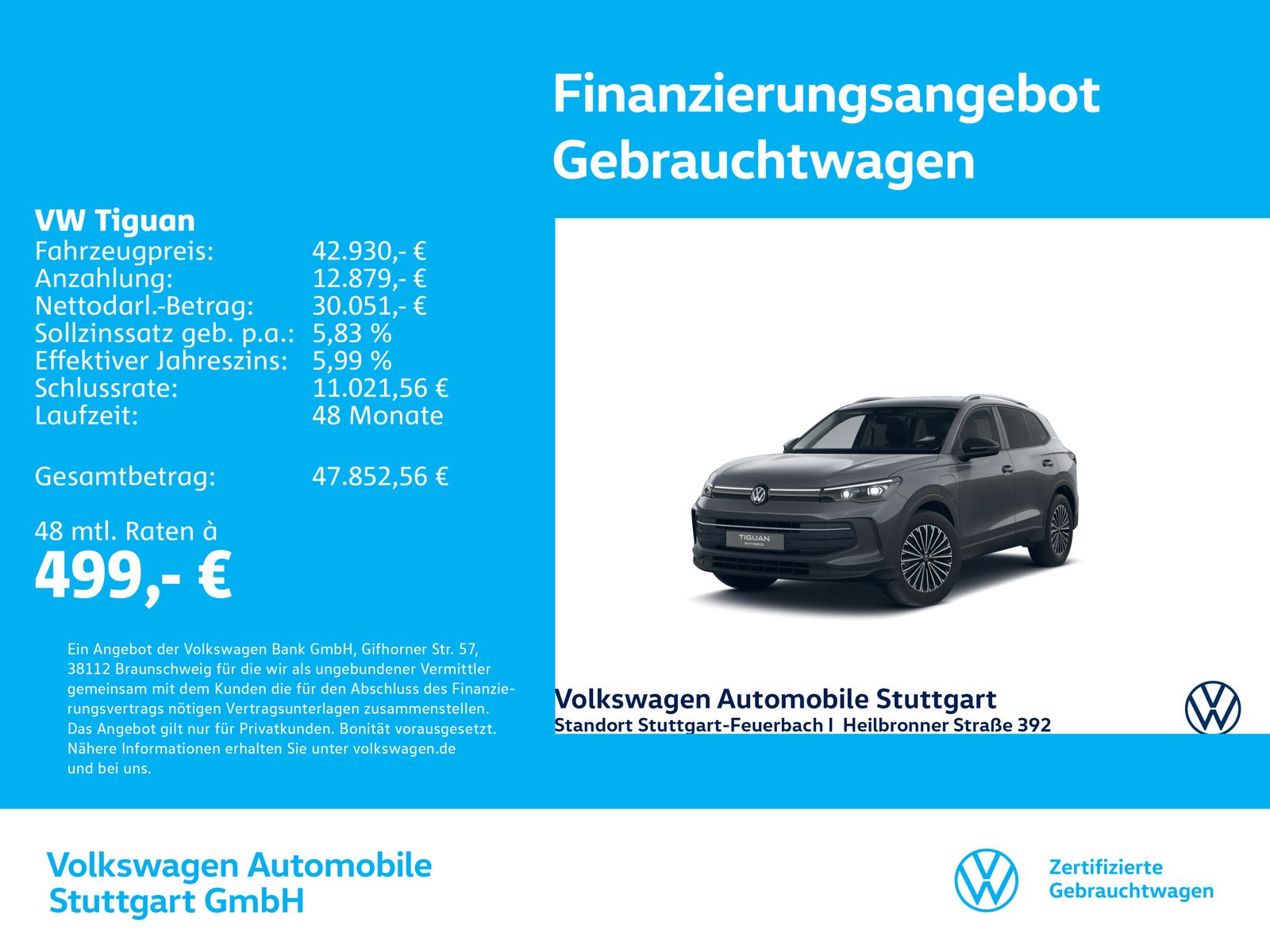 Volkswagen Tiguan ENERGY 1.5 TSI eHybrid foto 1