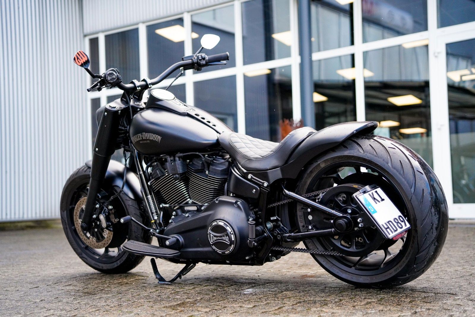 Fahrzeugabbildung Harley-Davidson FLFBS Fat Boy 114 cui - All Black - Jekill - 260