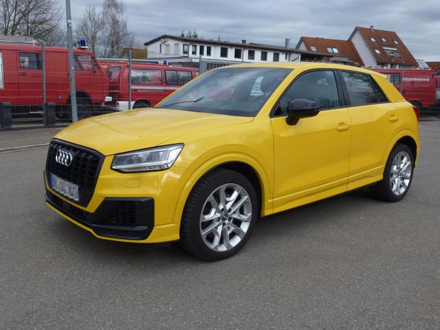 Audi SQ2 2.0 TFSI quattro Individual gelb, aus 1.Hand