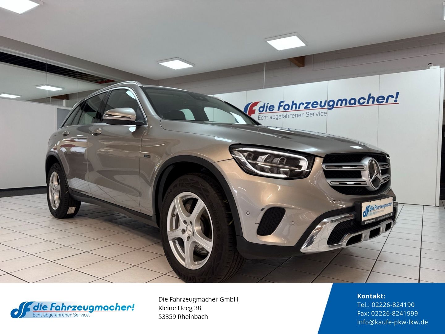 Fahrzeugabbildung Mercedes-Benz GLC 300 e 4Matic AHK-klappbar Leder *EXPORT