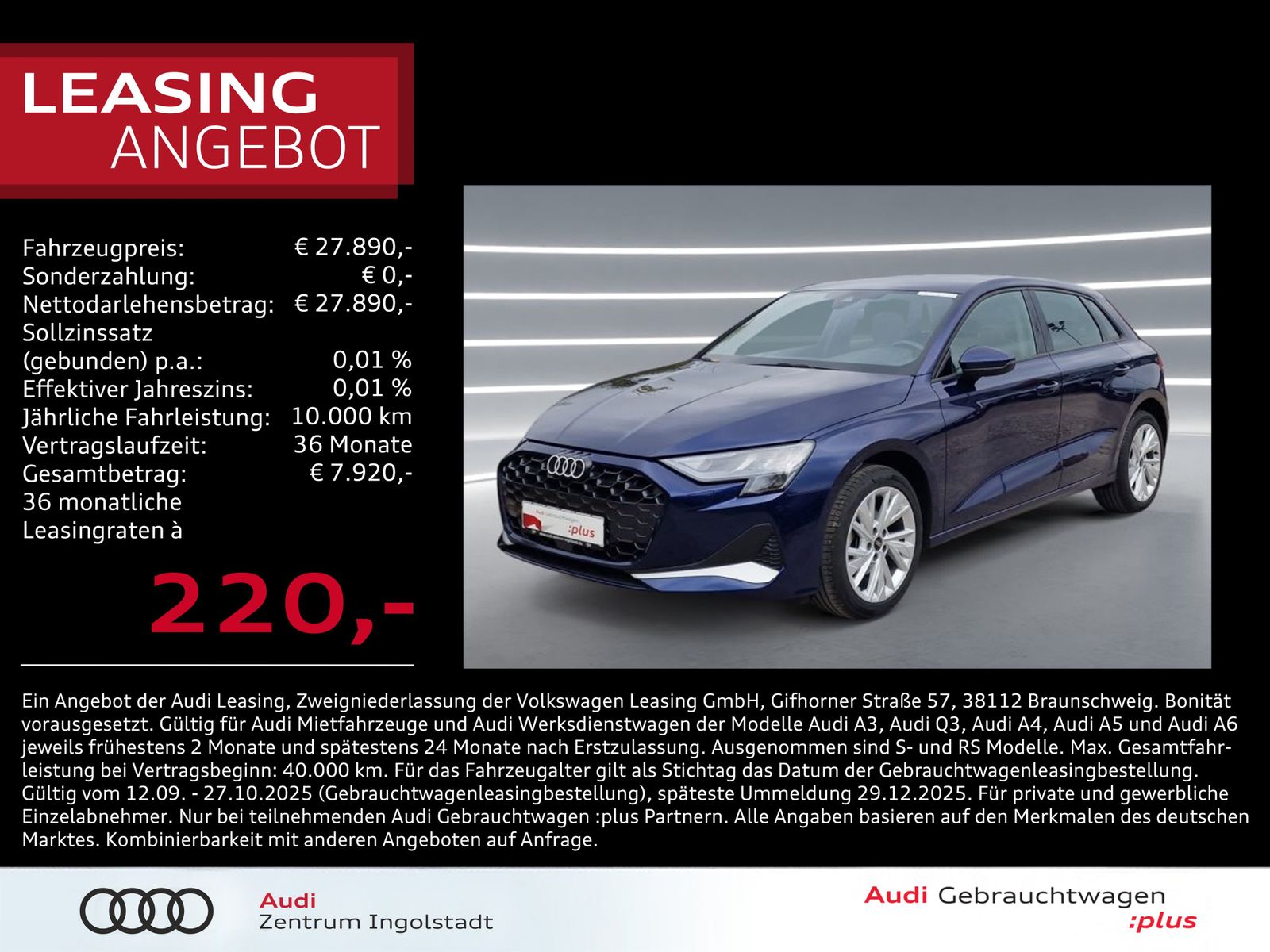 Audi A3 Sportback 30 TFSI ACC NAVI virtual Advanced