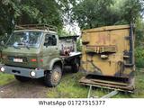 MAN 8.136 4x4 Allrad Pritsche + Container - Gebraucht Container