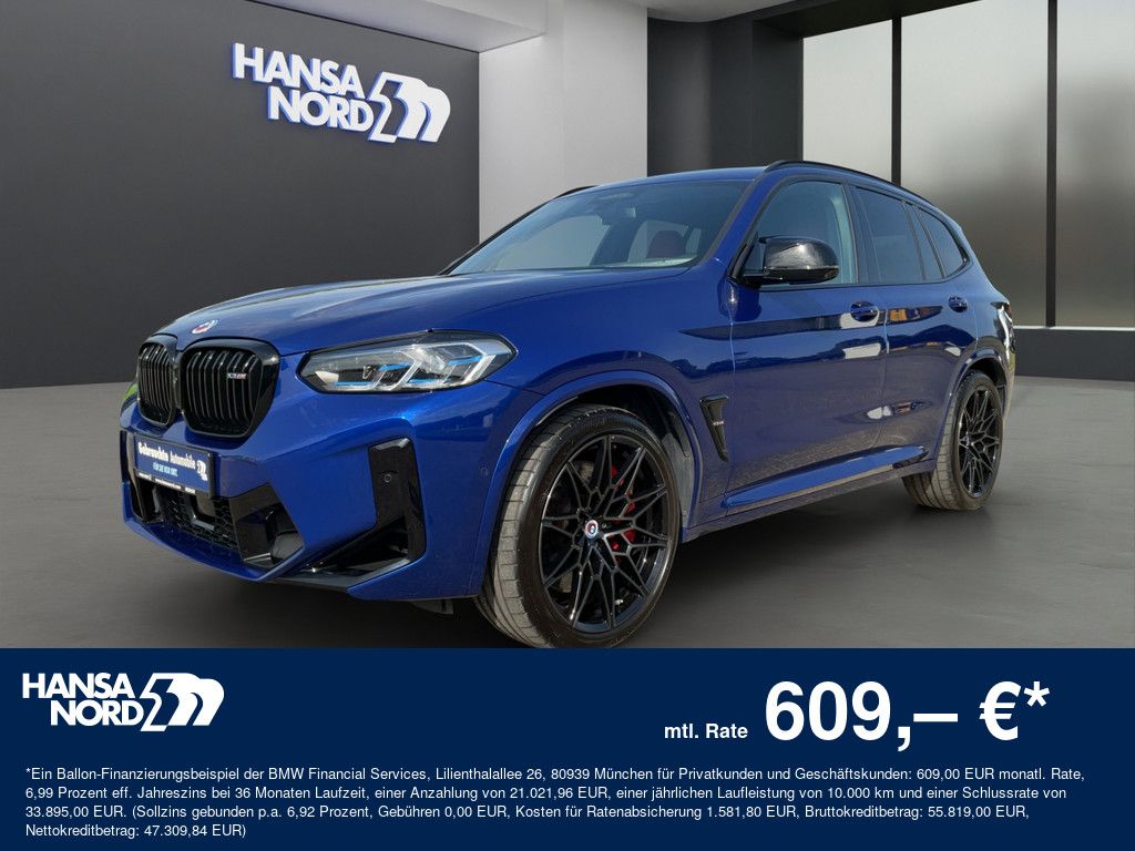 BMW X3 M xDrive Competition LASER NAVI HUD 360° 21"