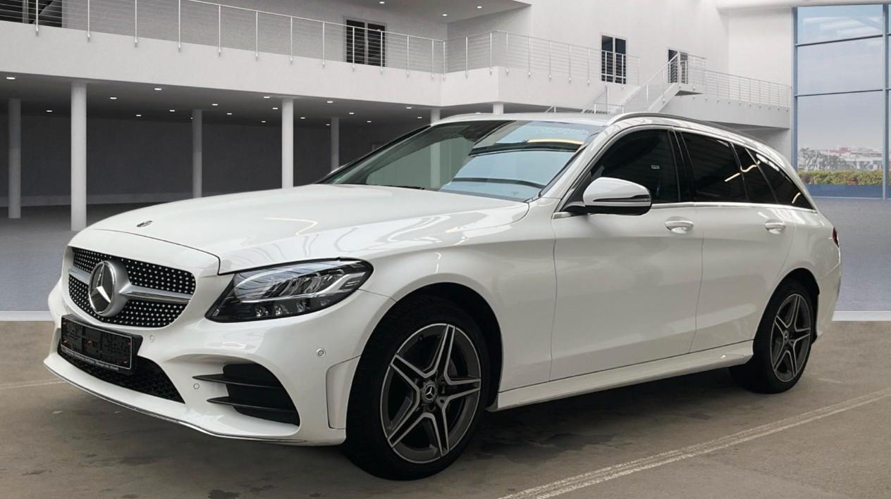 Mercedes-Benz C 200 T-Modell AMG Navi SHZ LED Virtual PDC MFL