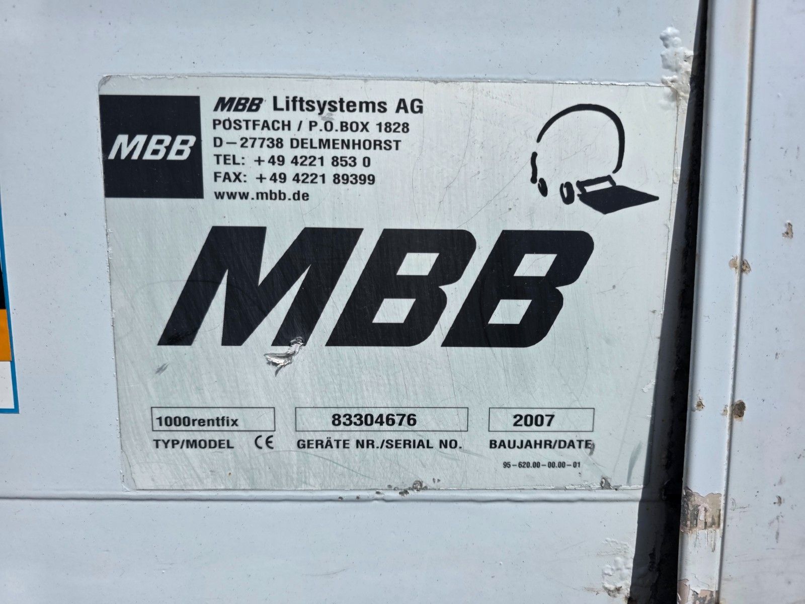 Fahrzeugabbildung Mercedes-Benz Atego 816 LBW MBB 1.000kg