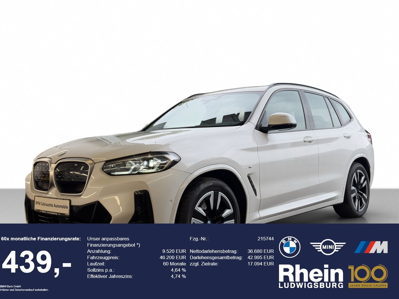 BMW iX3 LED ParkAs Klima DAB foto 1