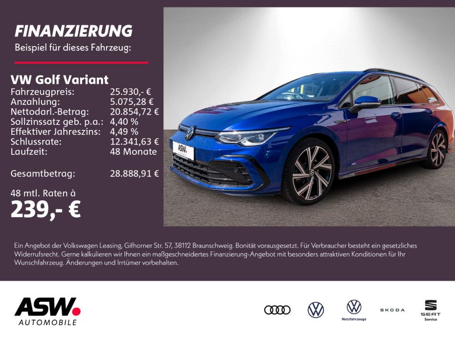 Volkswagen Golf Variant R-Line 2.0 TDI DSG Navi RFK Pano VC