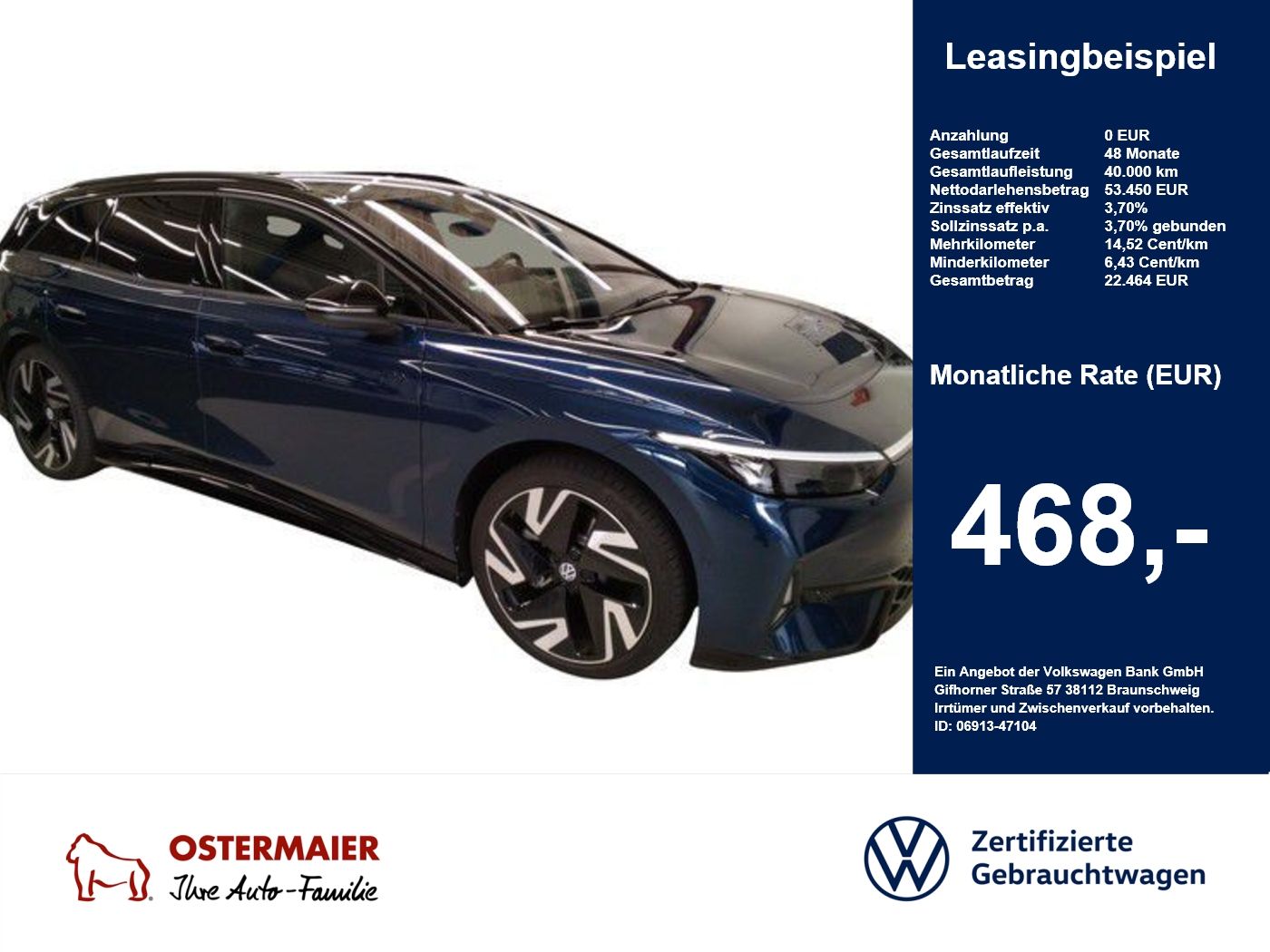 Volkswagen ID.7 Tourer GTX 340PS AHK.PANO.AREA-V.HEA foto 1