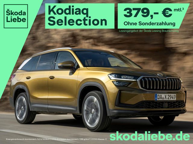 Skoda KODIAQ SELECTION 2.0TDI DSG LEASINGRATE 379 EURO