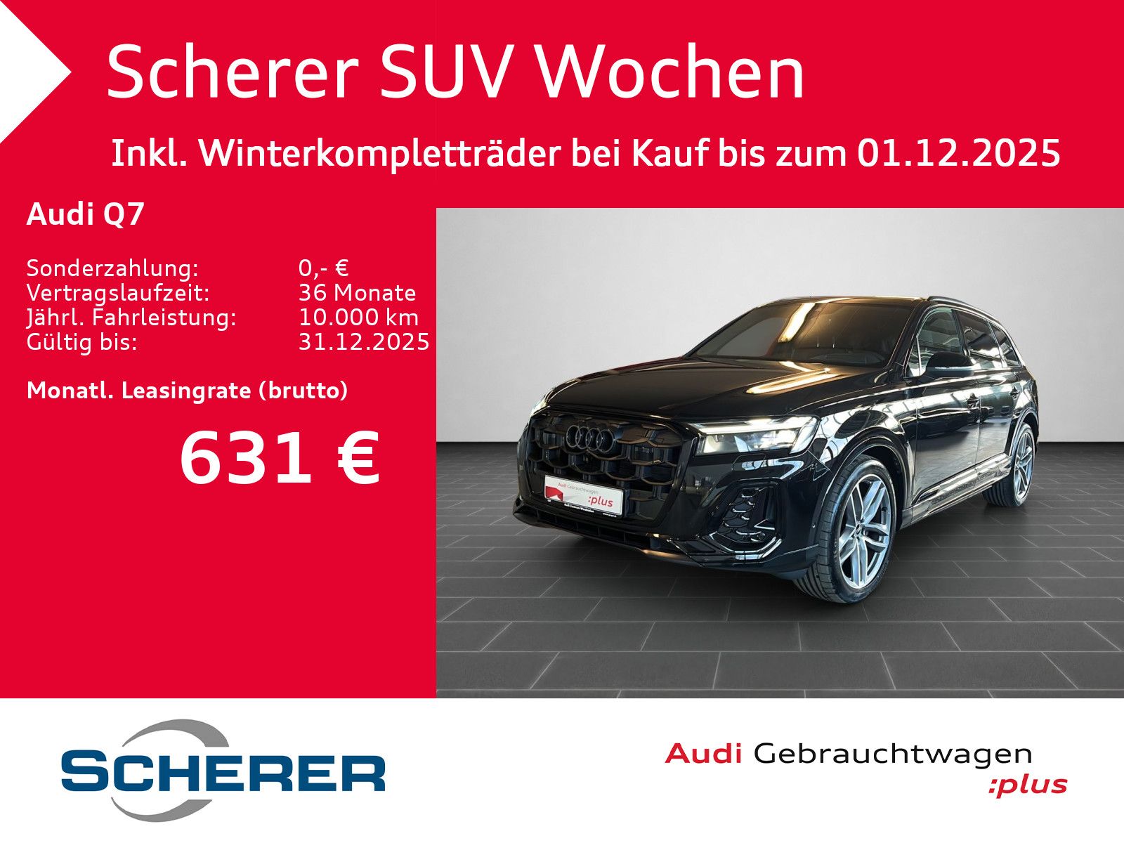 Audi Q7 45 TDI Quattro/S Line/Matrix LED/AHK