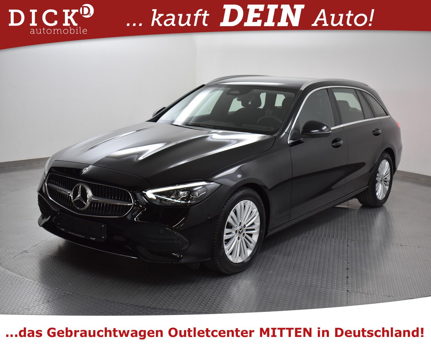 MERCEDES-BENZ C 300d T 9G Avantg NAVI+KAMER+LED+VIRTU+SHZ+TEMP - Image 3