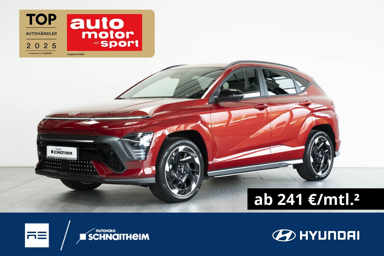 Hyundai KONA Elektro MJ26 65kWh (204PS) N Line 2WD