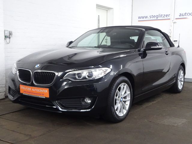 BMW 218 i Cabrio Aut./Navi/Xenon/Leder/PDC/Tempo/SHZ