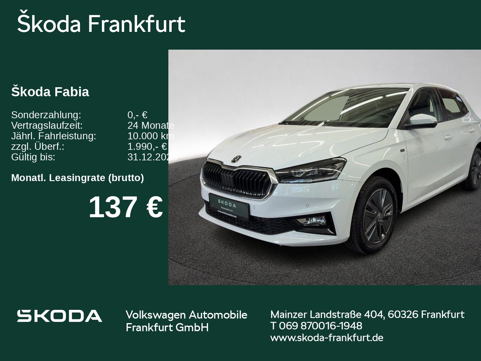 Skoda Fabia Tour 1,0 TSI Smartlink/ Winter Plus/ Rückf