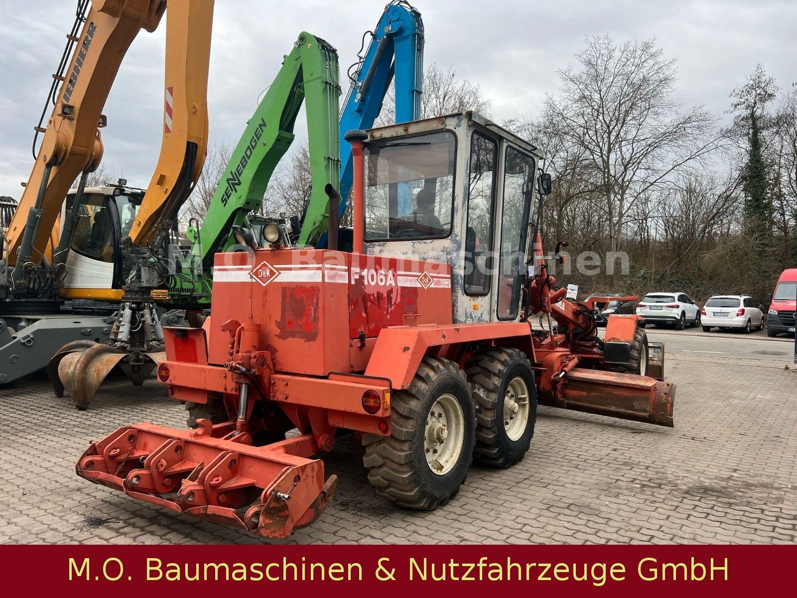 Fahrzeugabbildung O & K F106 A  / Grader /