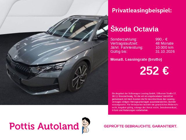 Skoda Octavia Combi 2.0 TDI DSG SPORTLINE NAVI AHK KLI