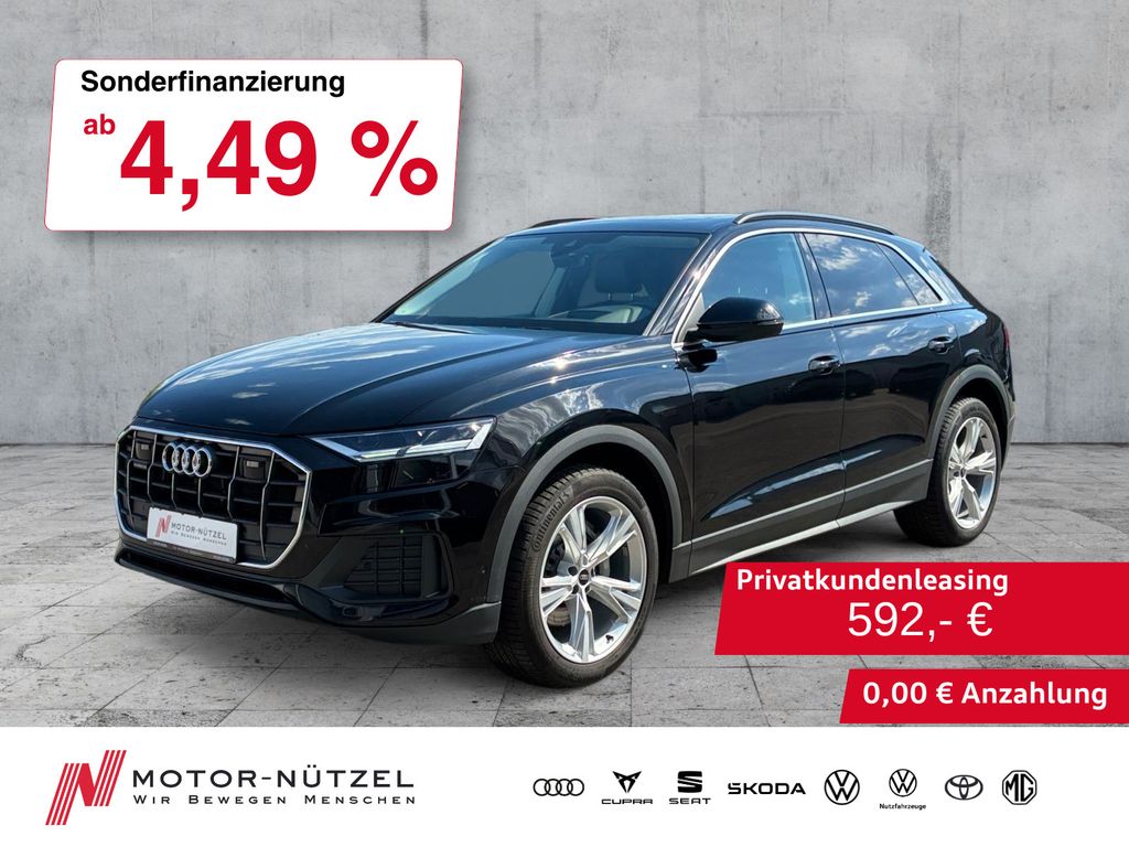 Audi Q8 50 TDI QU LED+NAVI+HuD+AIR+RFK+ACC+AHK+PANO