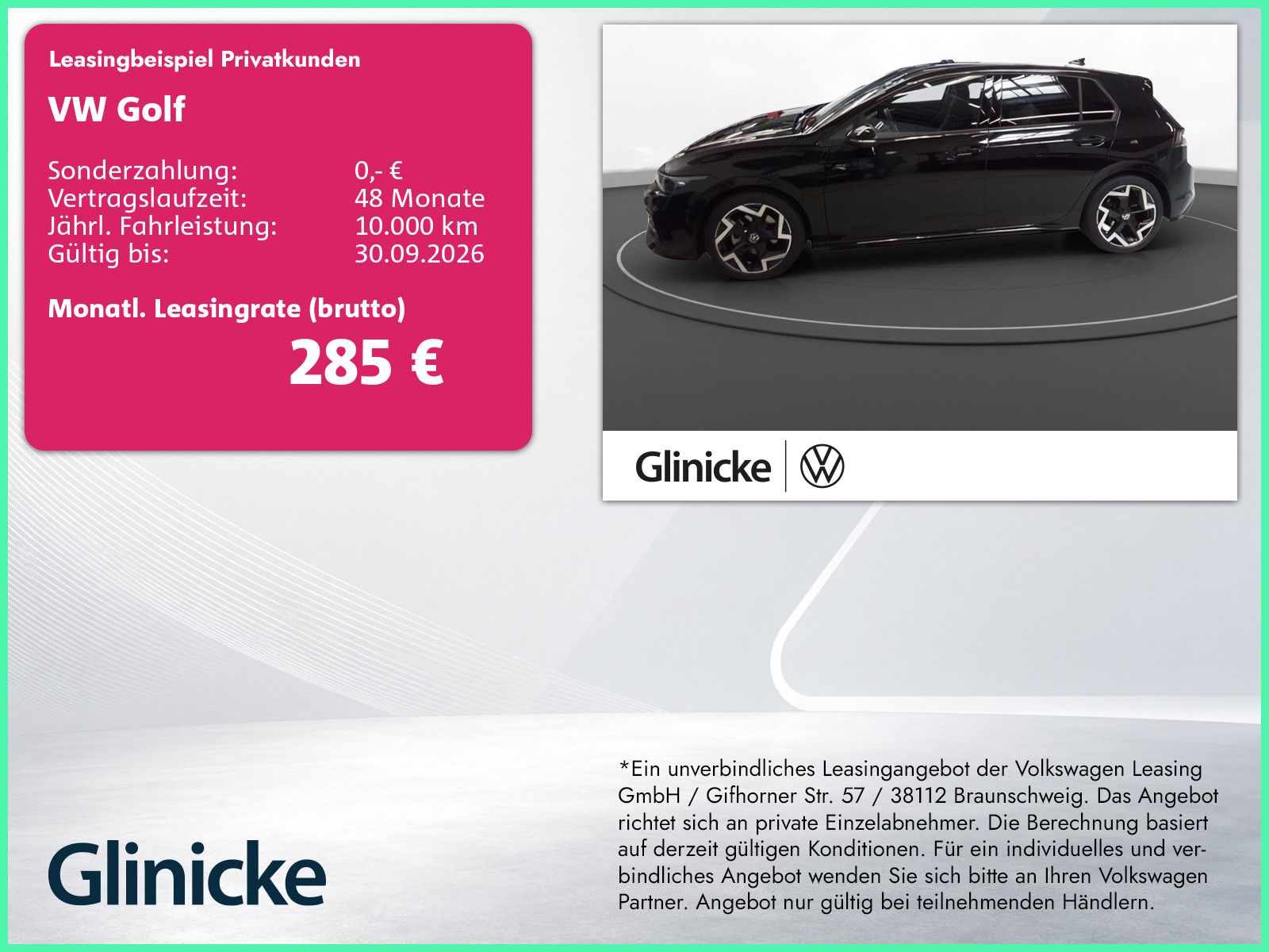 Volkswagen Golf VIII 1.5 TSI R-Line Matrix Navi 360° ACC St
