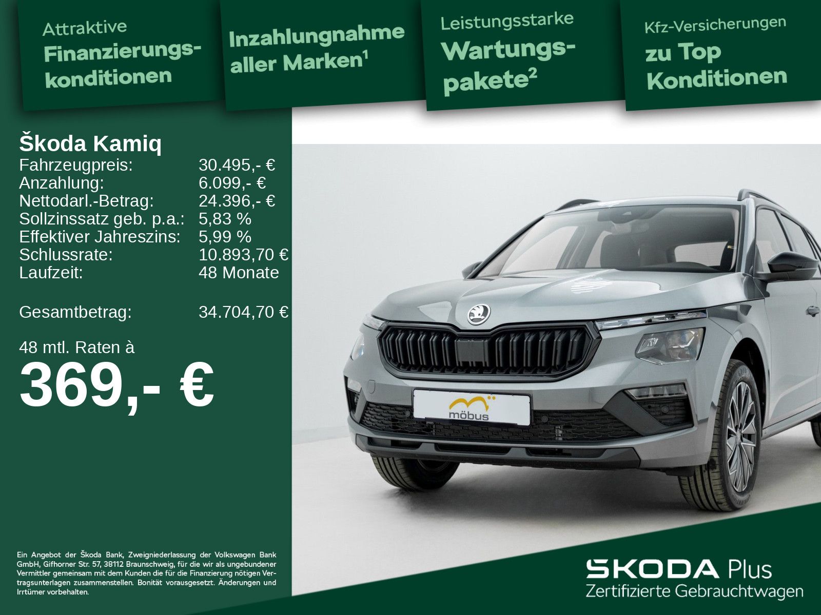 Skoda Kamiq 1.0 TSI Tour DSG*LED*AHK*RFK*APP*VC* imagem 2