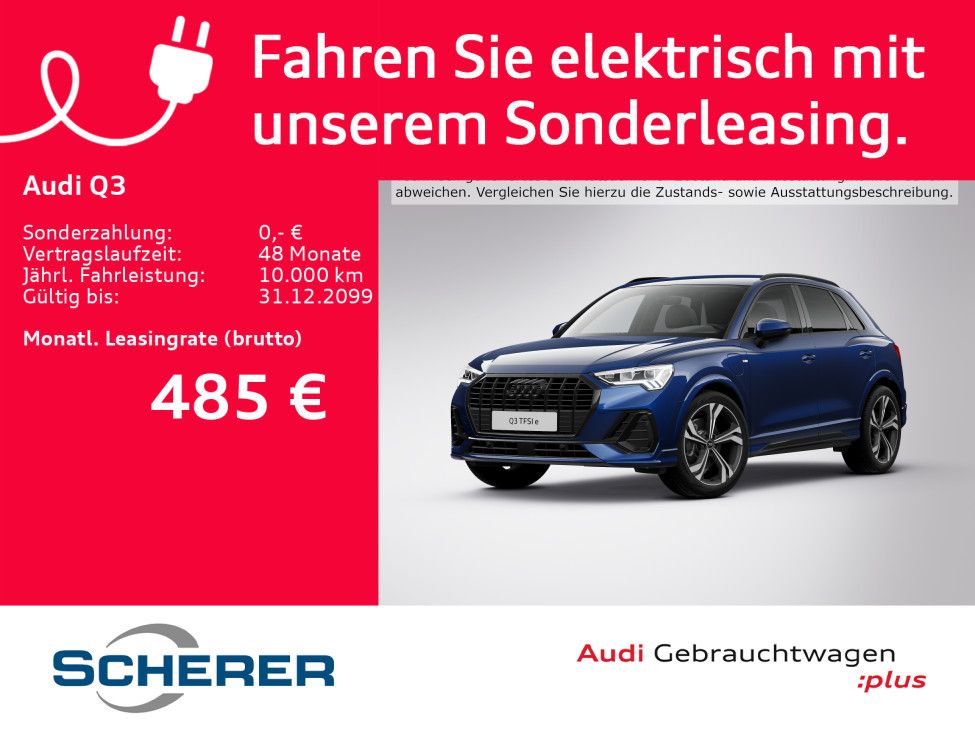 Q3 S line 45 TFSIe S tronic LED NAVI ACC RFK