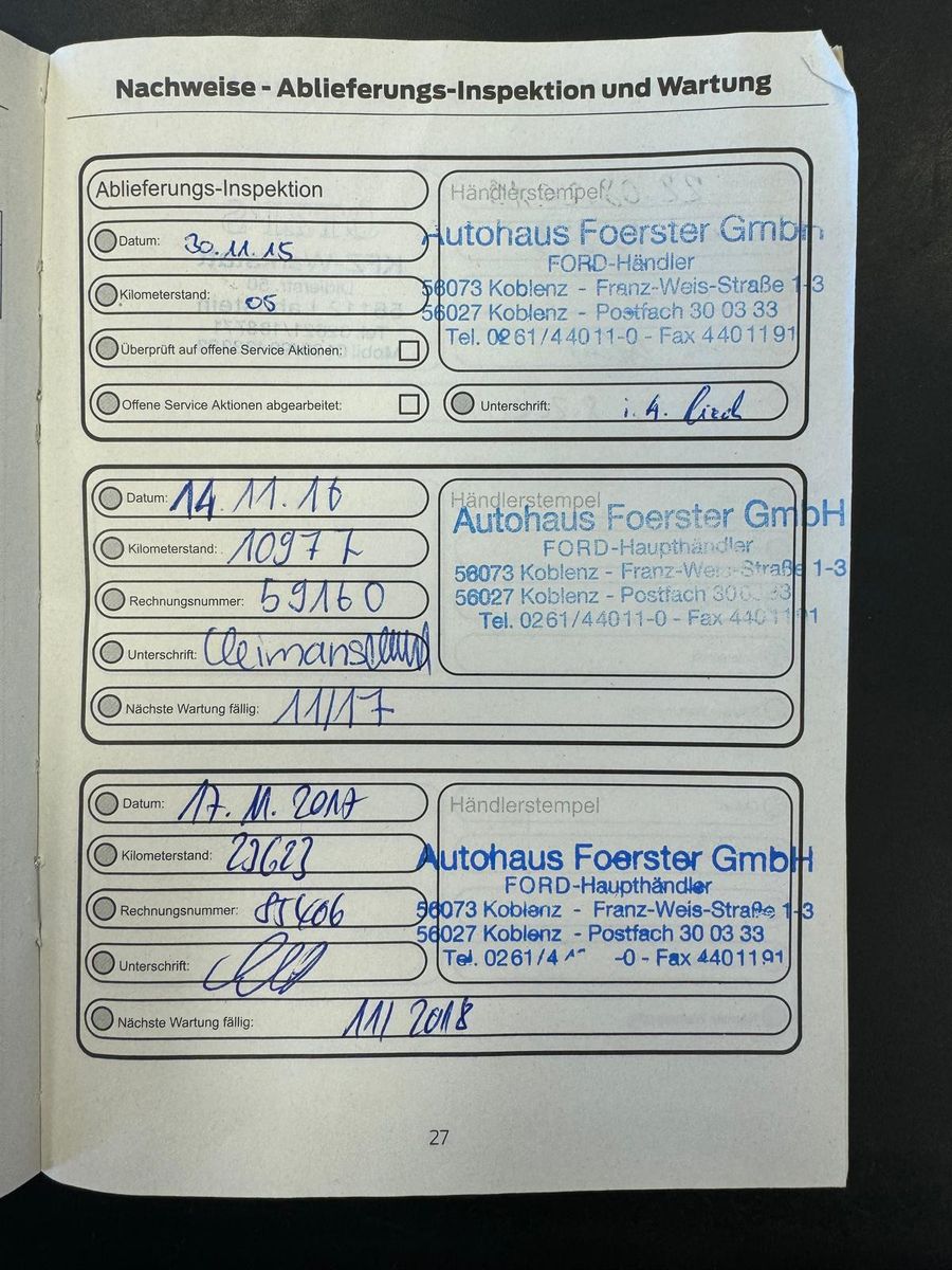 Fahrzeugabbildung Ford Tourneo Connect / KLIMA / PDC / WINTERPAKET