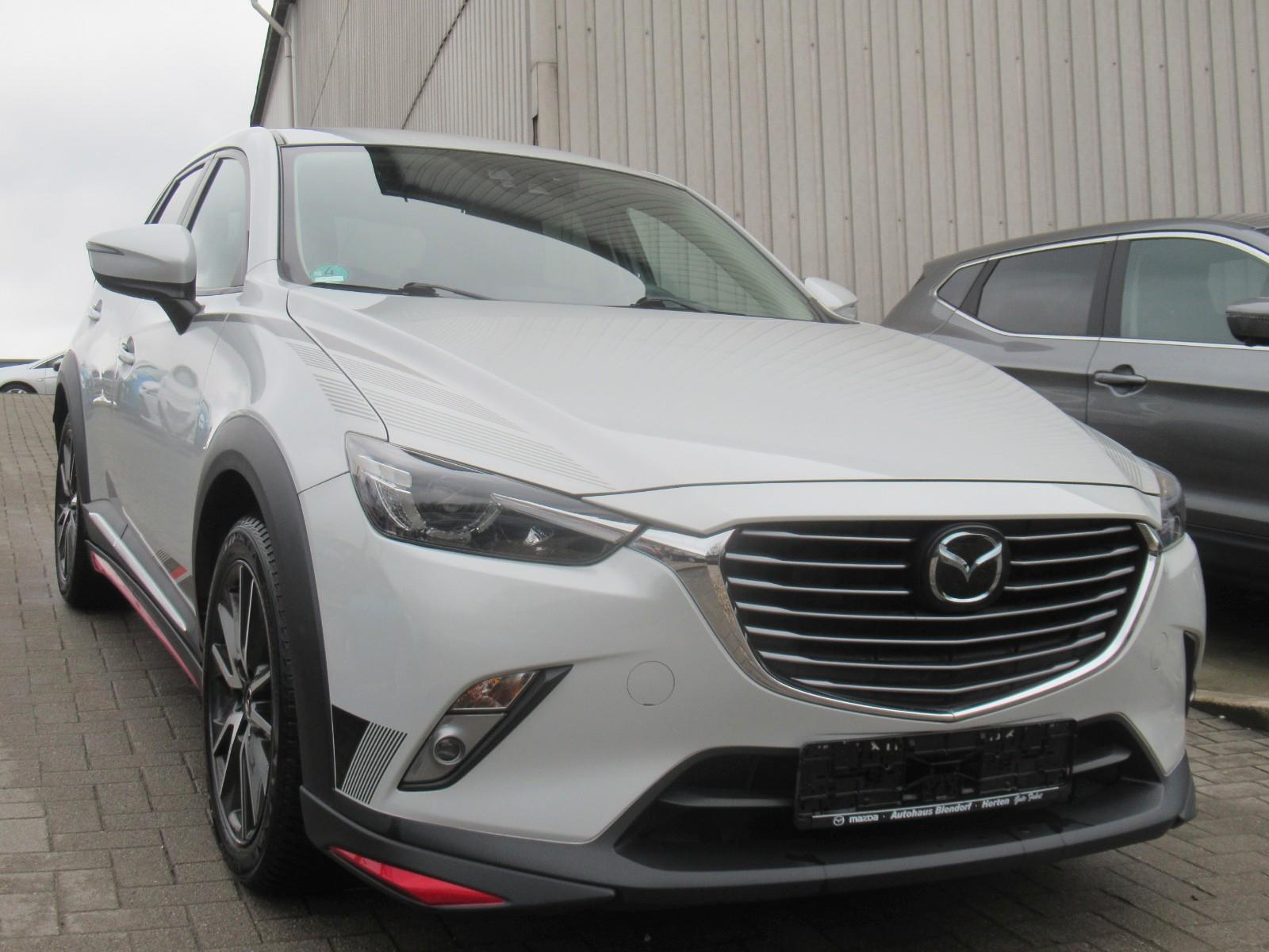 Mazda CX-3 Sports-Line- NAVI-LEDER-HUD-LED-SHZ-18"ALU