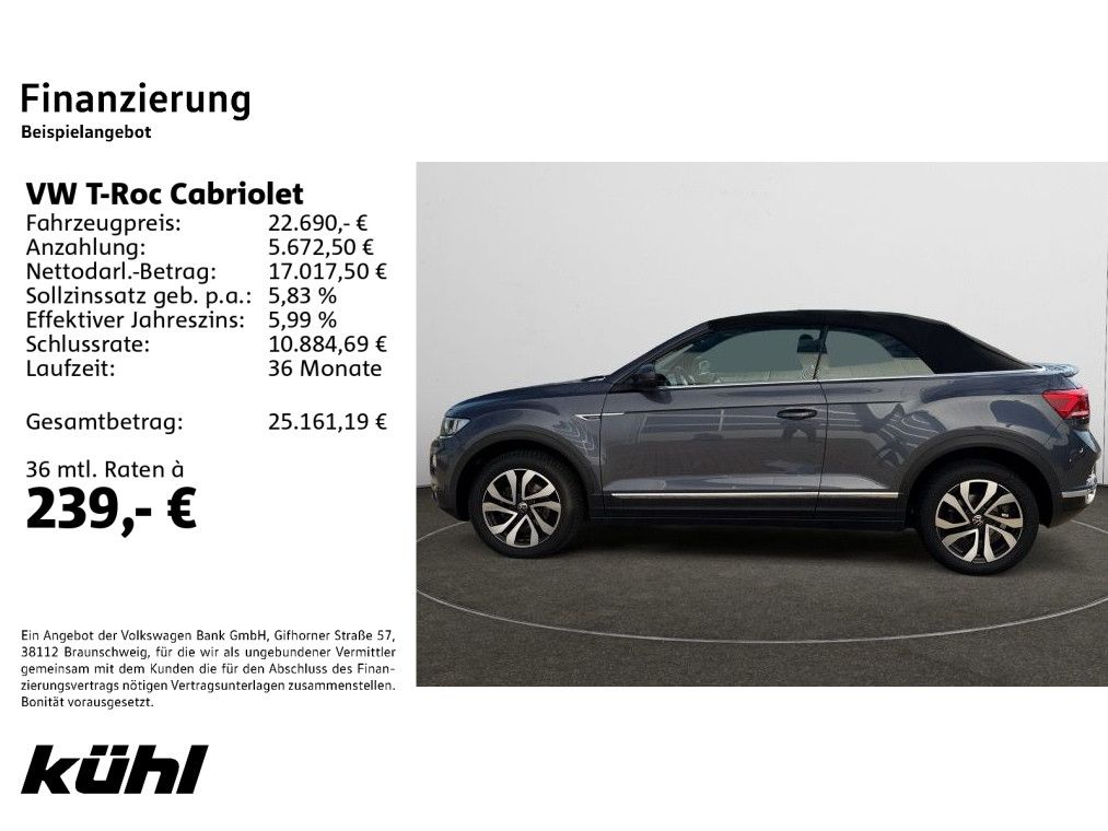 Volkswagen T-Roc Cabriolet 1.5 TSI DSG Active Digital Cockp foto 2