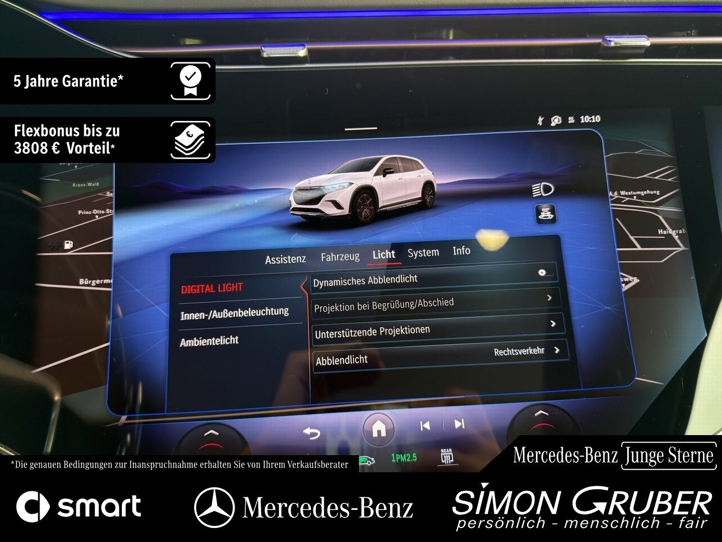 Fahrzeugabbildung Mercedes-Benz EQS 680 SUV Maybach Night Series First Class