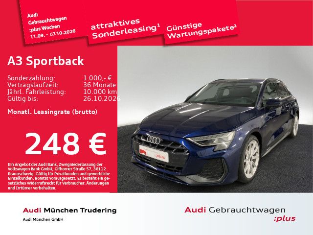 A3 Sportback 30 TFSI S tronic S line StdHzg/ACC/
