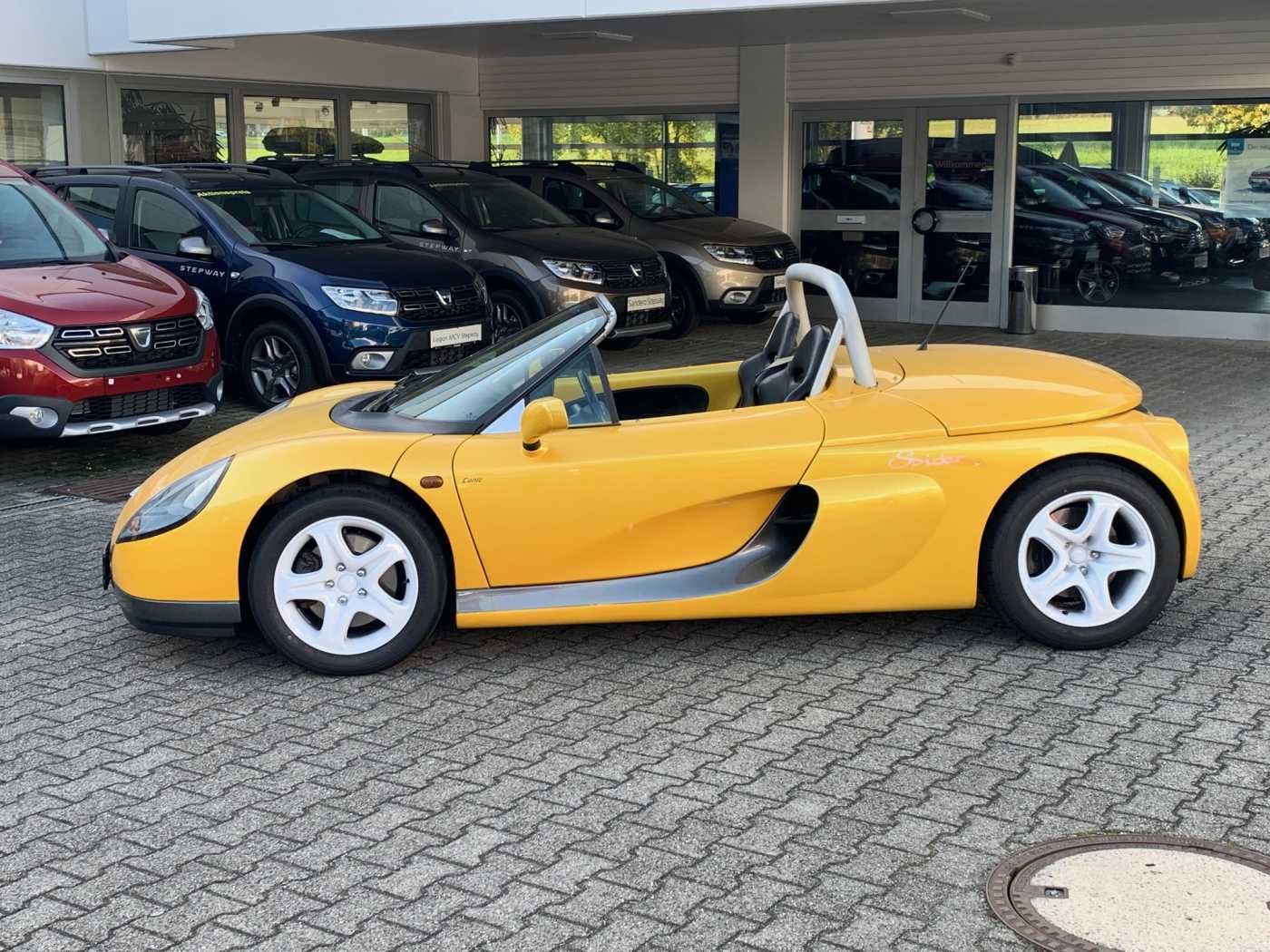 Fahrzeugabbildung Renault Spider Sport 2.0 Windschutz-Scheibe 1. Hand