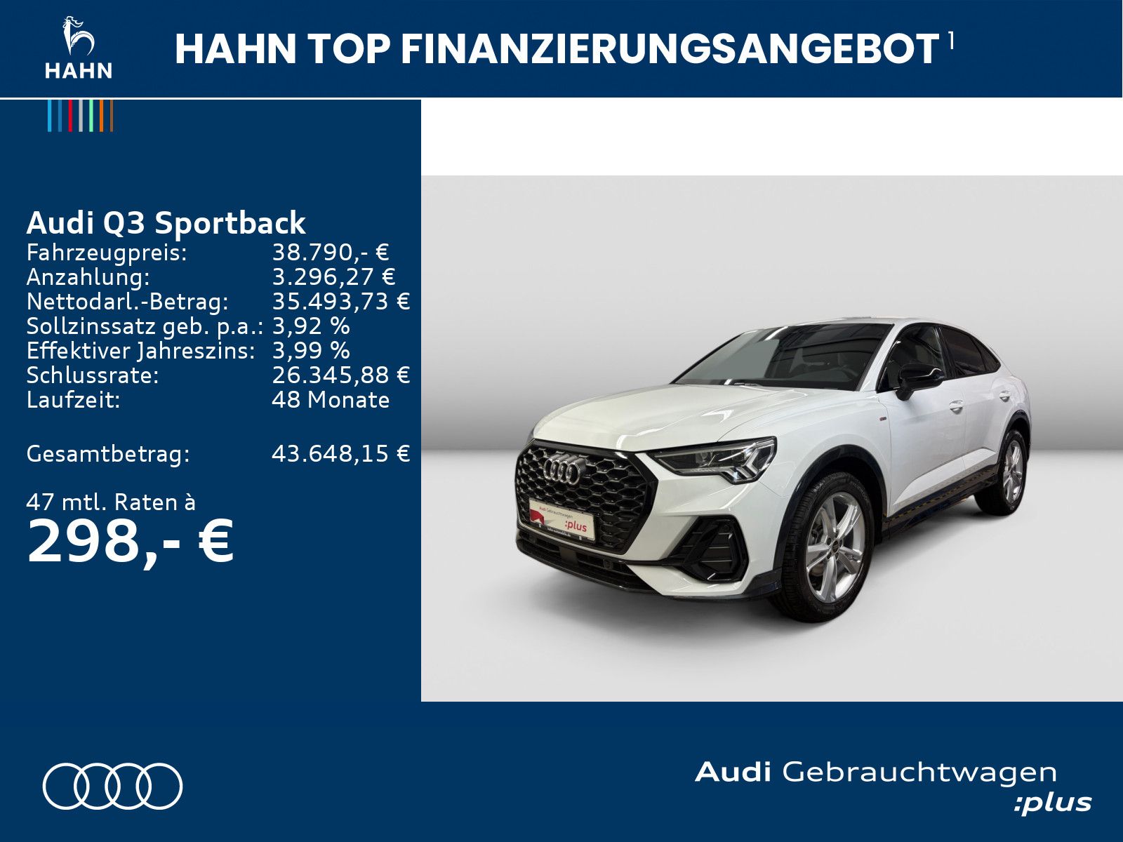 Audi Q3 Sportback 35 TFSI S line AHK Navi Carplay LED foto 2