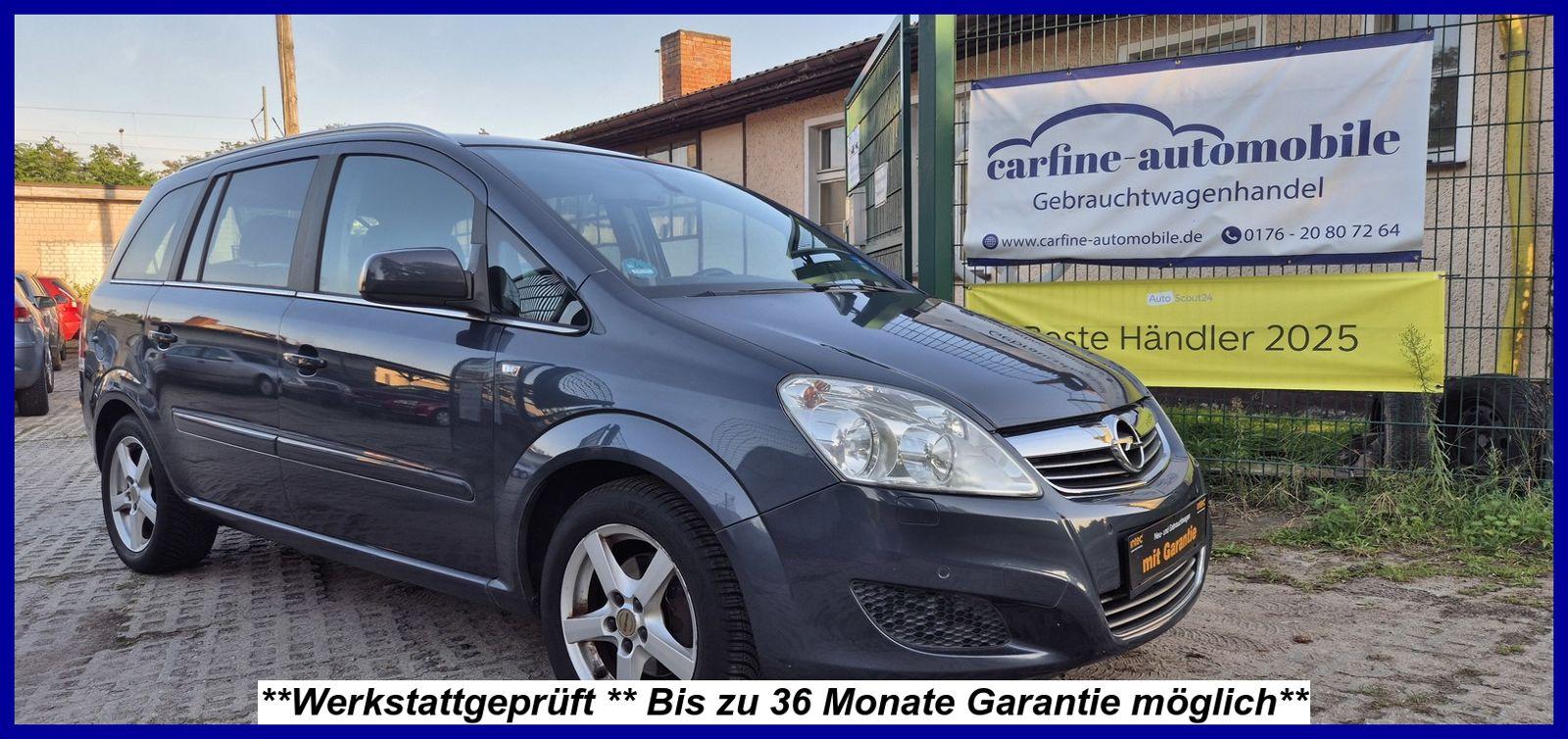 Opel Zafira B Aut 7-Sitz 2.Hd orig.93TKM GARANTIE