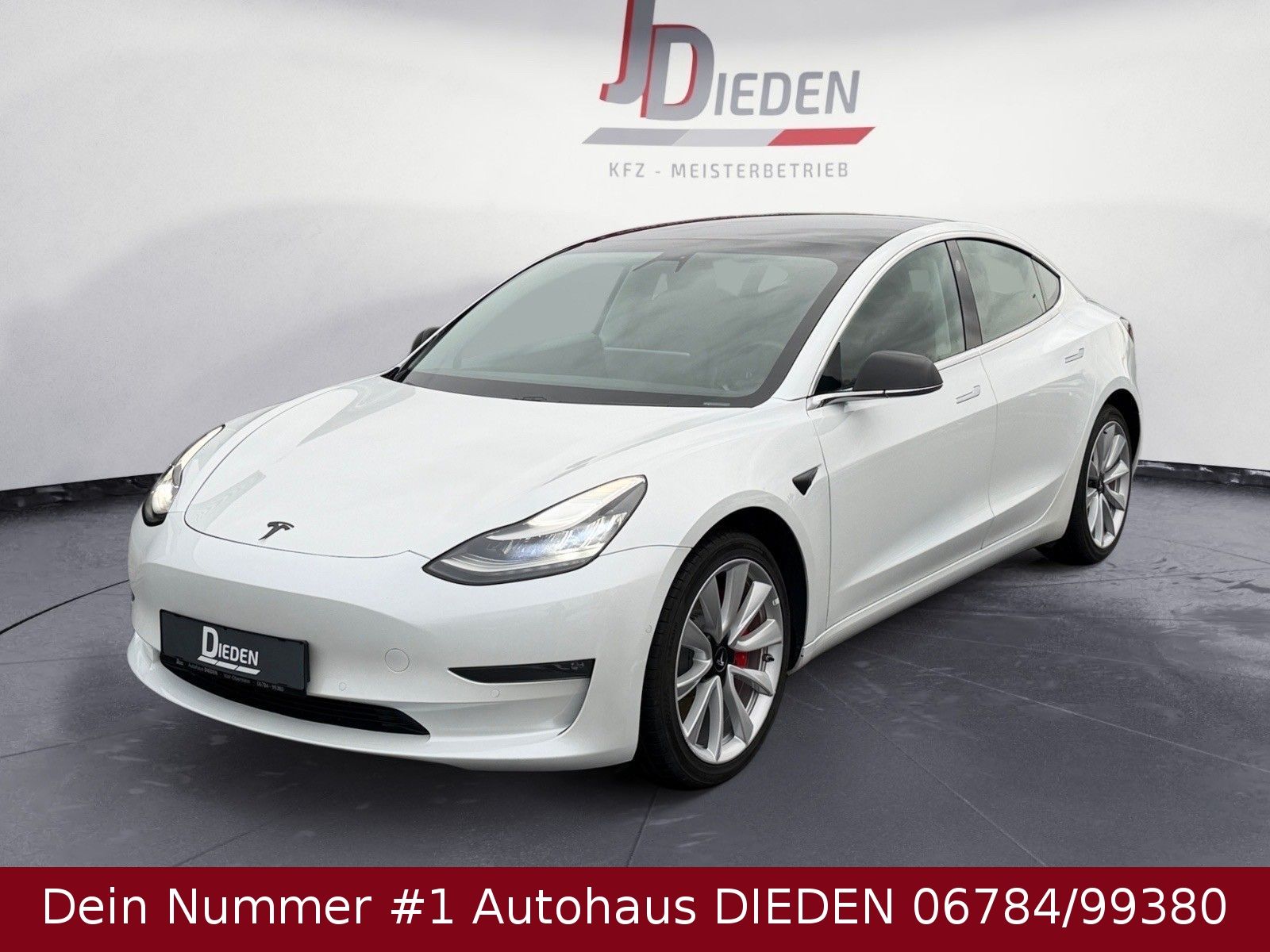 Gebrauchtwagen Tesla Model Model 3 Performance Dual AWD PANORAMA + KAMERAS in Birkenfeld