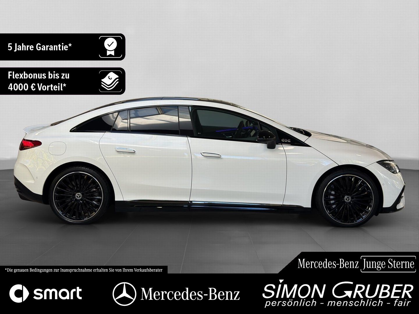 Fahrzeugabbildung Mercedes-Benz EQE 350 4M AMG Night Airmatic Pano Massage 22KW