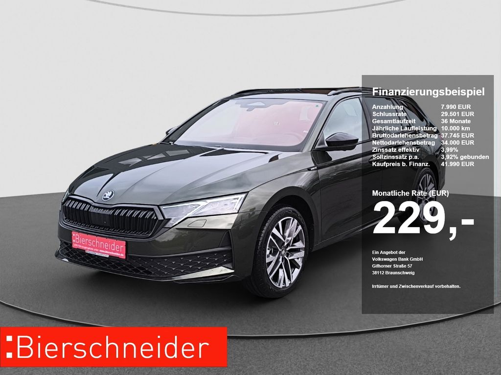 Octavia Combi 2.0 TDI DSG Sportline HUD LED MATR