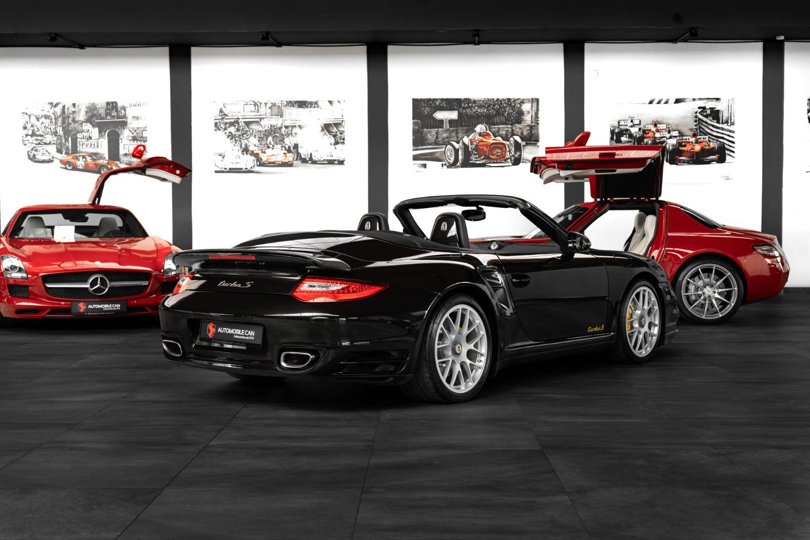 Porsche 911 997 Turbo S Cabriolet 530 ch • PDK • Porsche Exclusive Manufaktur • Carbone • PCCB