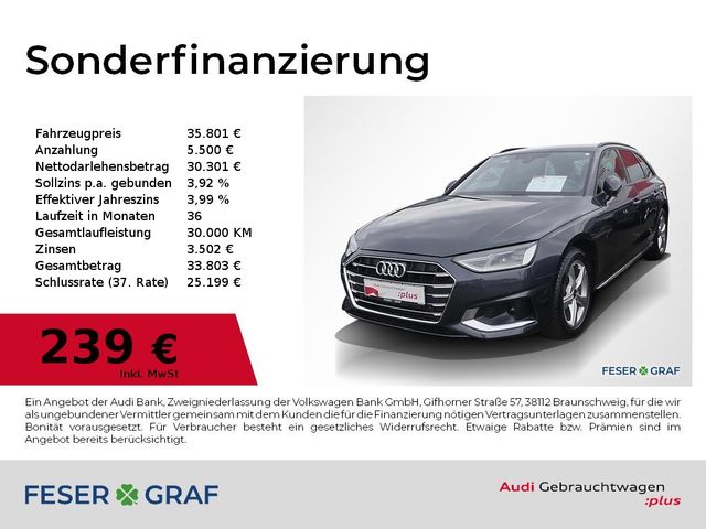 Audi A4 Avant 35 TFSI Navi/Leder/R-Kamera/ACC/SHZ/17"