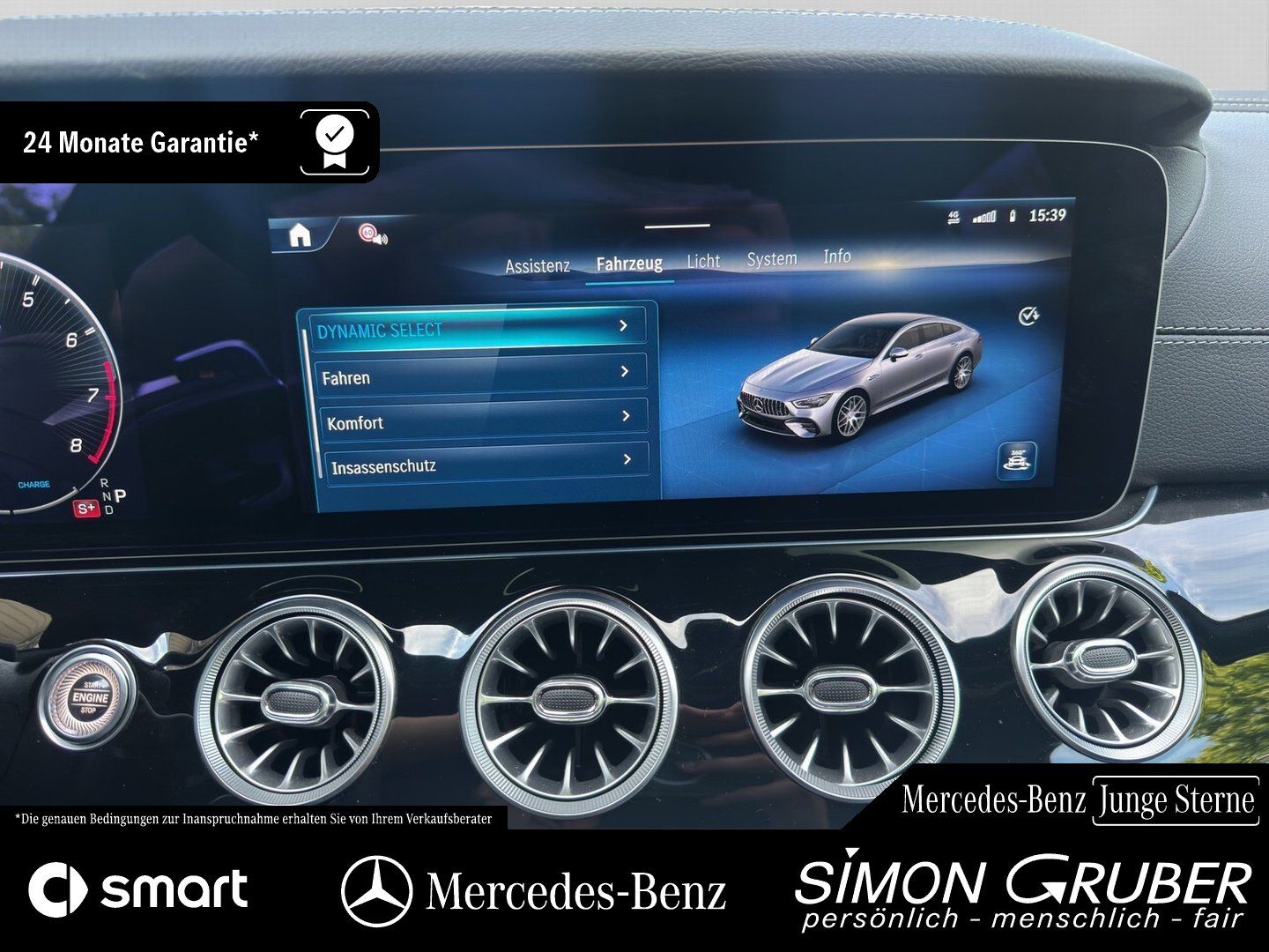 Fahrzeugabbildung Mercedes-Benz GT 53 4M AMG Night Massage Servoschließen Schieb