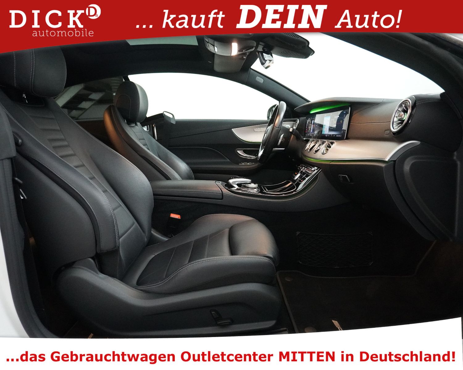 Fahrzeugabbildung Mercedes-Benz E350d Coupe 2X AMG Line NIGHT+PANO+VIRTU+360+VOL